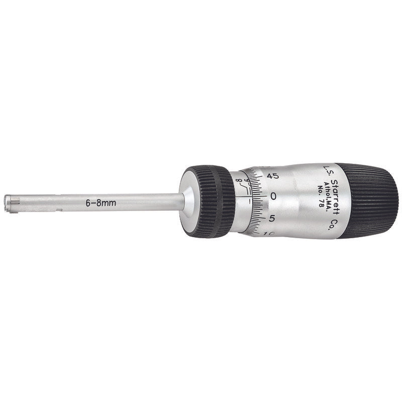 Starrett - Bore Gage 6-8mm Range 3-point Contact | 78MXTZ-8