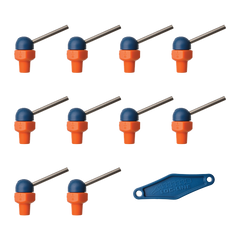 Precision Specialty Tools - NOZZLE CT STYLE (10 Pce) 31.8mm LENGTH 0.117 Inch OUTLET LOC-LINE | 79021