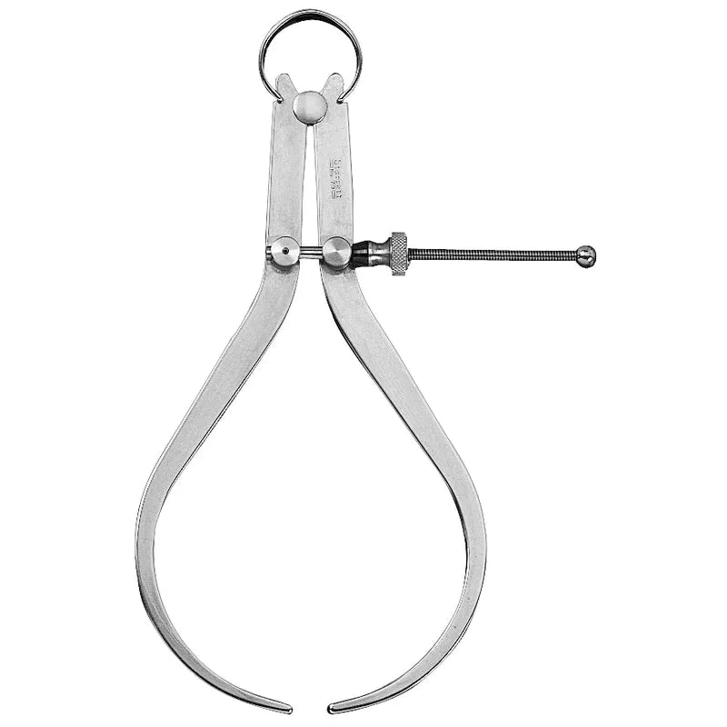 Starrett - Spring-Type Caliper (Outside) 6in (150mm) Solid Nut | 79A-6