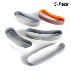 WorkSharp Replacement Belt Pack, 5Piece Assorted, T/S WSKTS-KO | WSSAKO81113