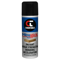 Chemtools - Bonding Accelerator, Instant High Strength, 'Mitrestick', 150g Aerosol | 8-MS-AC150