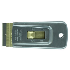 Sterling Metal Heavy Duty Scraper With Brass Button With Blade |80-200B