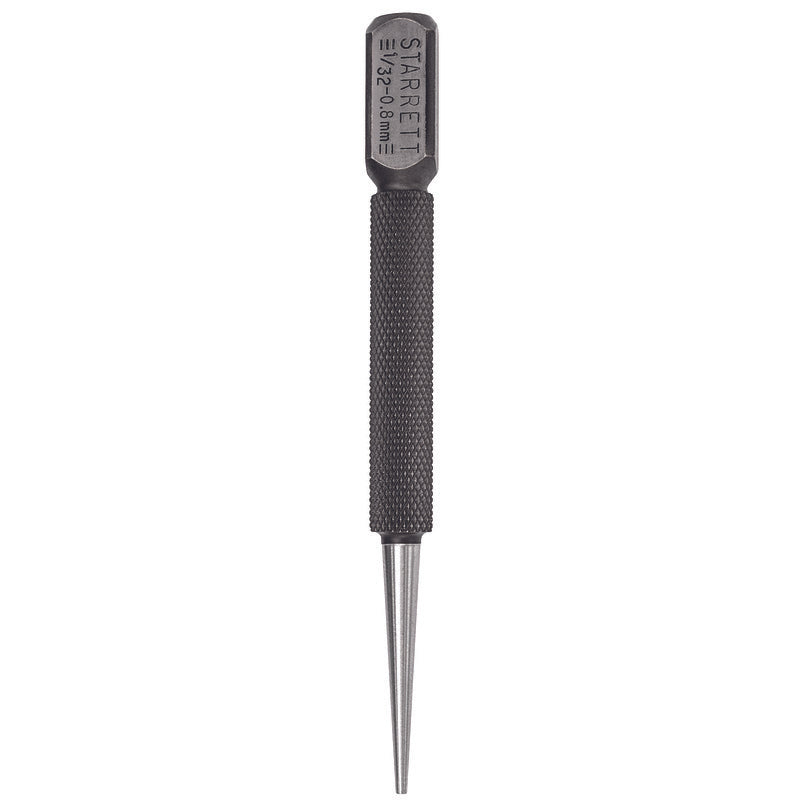 Starrett - Nail Set 4in (100mm) Length 1/32in (0.8mm) Punch Dia. | 800A