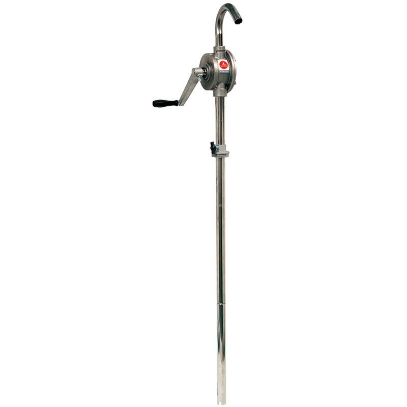 Alemlube - Stainless Steel Rotary Action Drum Pump With Teflon Seals – Suits 60/205L Drums, 20L/Min | 801A