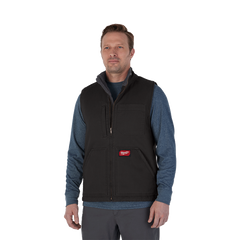 Milwaukee - GRIDIRON Sherpa Lined Vest Black - XL | 801BXL