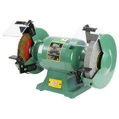 Abbott & Ashby - 8" Industrial Bench Grinder with Wire Wheel | ATBG600/8WBM | 804533