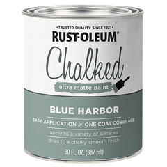 Rust-Oleum  - Chalked Paint Harbor Blue - Quart 887ml | 383232