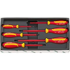 Stahlwille - 6pc Drall+ VDE Screwdriver Set 4 Slotted / 2 Philips Head - Series 4695 | SW4695VDE - 96469515