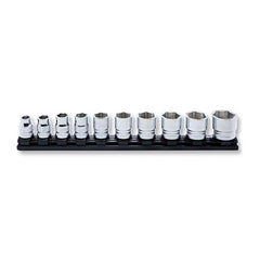 Koken - Z Series Socket Set 1/2" Drive 10 Piece On Magnetic Rail 10-27mm | KORS4400MZ/10
