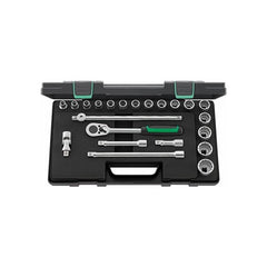 Stahlwille - 1/2" Drive 22pc Socket & Accessories Set (10mm - 32mm) - Series 50 | SW50/16/6 - 96031447