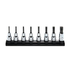 Koken - Socket Set Torx On Magnetic Rail 3/8" Drive T20-t55x50mm 8pc | KORS3025Z/8-L50