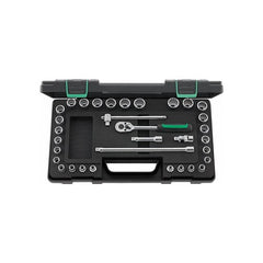 Stahlwille - 33pc 3/8" Drive SocketandAccessories Set (7mm - 22mm & 1/4" - 7/8") - Series 45 | SW45MA/28/5 - 96021122