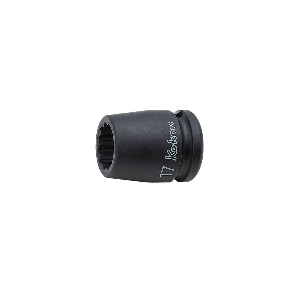 Koken - 1/2" Drive 19mm Impact Socket - 12 Point