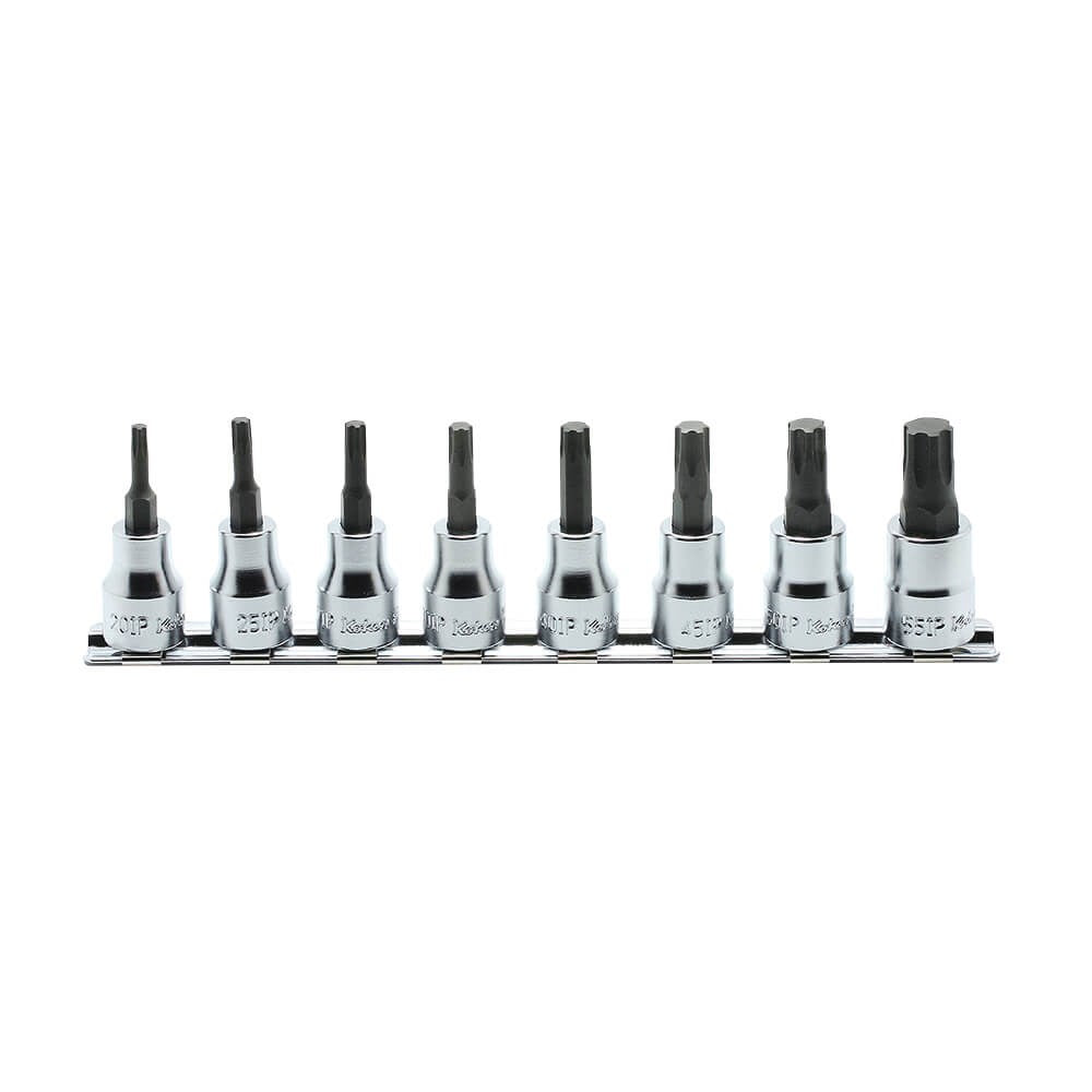 Koken - 8pc 3/8'dr Torxplus Socket Set (20ip - 55ip) On Rail