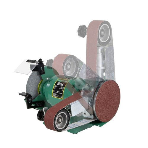 Abbott & Ashby - 8" Industrial Grinder with Linishing Attachment 915 x 50mm | AA362W8 | 808440