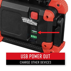 Coast - Rechargeable Focusing Portable Work Light - 1150 Lumens | COAWLR1 | 809486