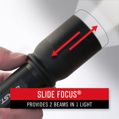 Coast - XP6R Rechargeable LED Torch - Pure Beam Focusing - 400 Lumens