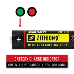 Coast - Rechargeable Zithion Battery to Suit COAXP11R | COAZX1000 | 809765