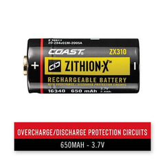 Coast - Rechargeable Zithion Battery to Suit COAXP6R or COAXPH25R | COAZX310 | 809766