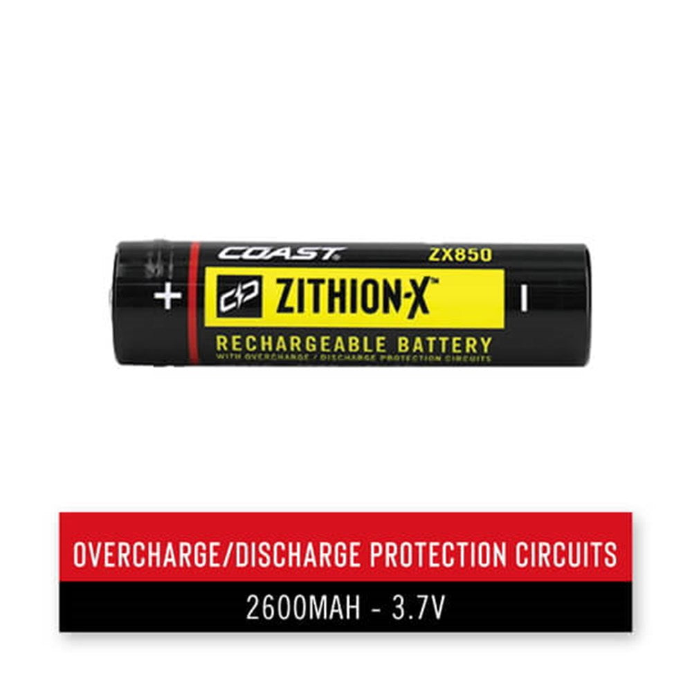 Coast - ZX850 Zithion Rechargeable Battery - Suits XP9R Torch or XPH30R Headlamp