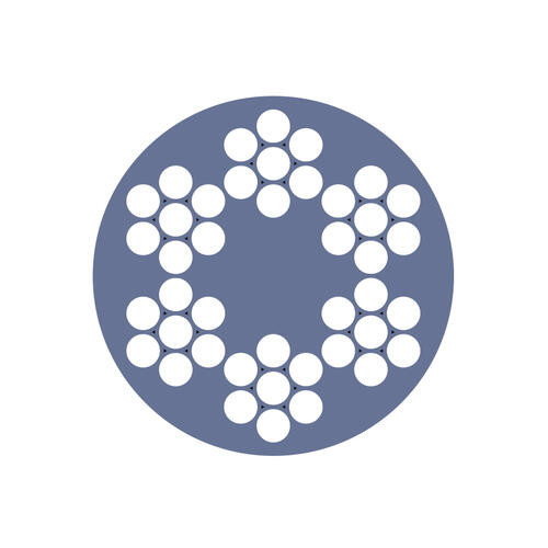 Austlift - W'Rope PVC 6x7FC G1570 2/3mm/1000m/Yellow | 810020Y