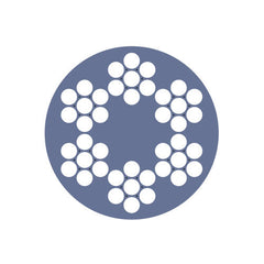 Austlift - W'Rope PVC 6x7FC G1570 3.5/5mm/1000m/Yellow | 810035Y