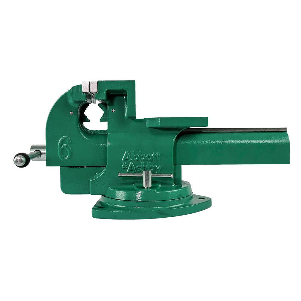 Abbott & Ashby - 6" (150mm) Heavy Duty Bench Vice Quick Release with 360 Degree Swivel Base