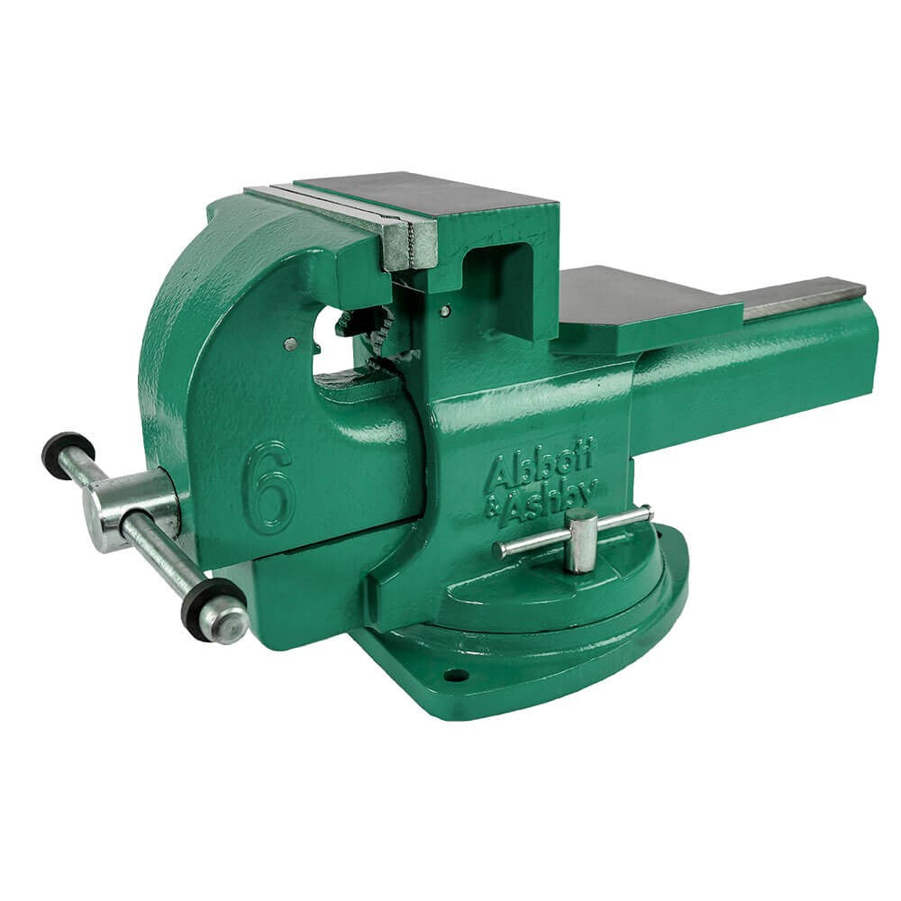 Abbott & Ashby - 6" (150mm) Heavy Duty Bench Vice Quick Release with 360 Degree Swivel Base