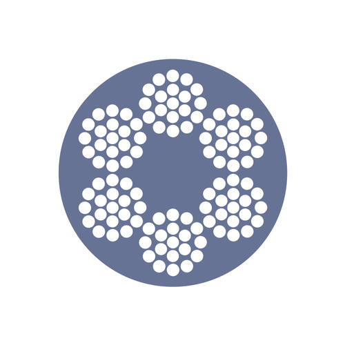 Austlift - W'Rope PVC 6x19FC G1570 6/8mm/1000m/Yellow | 811060Y