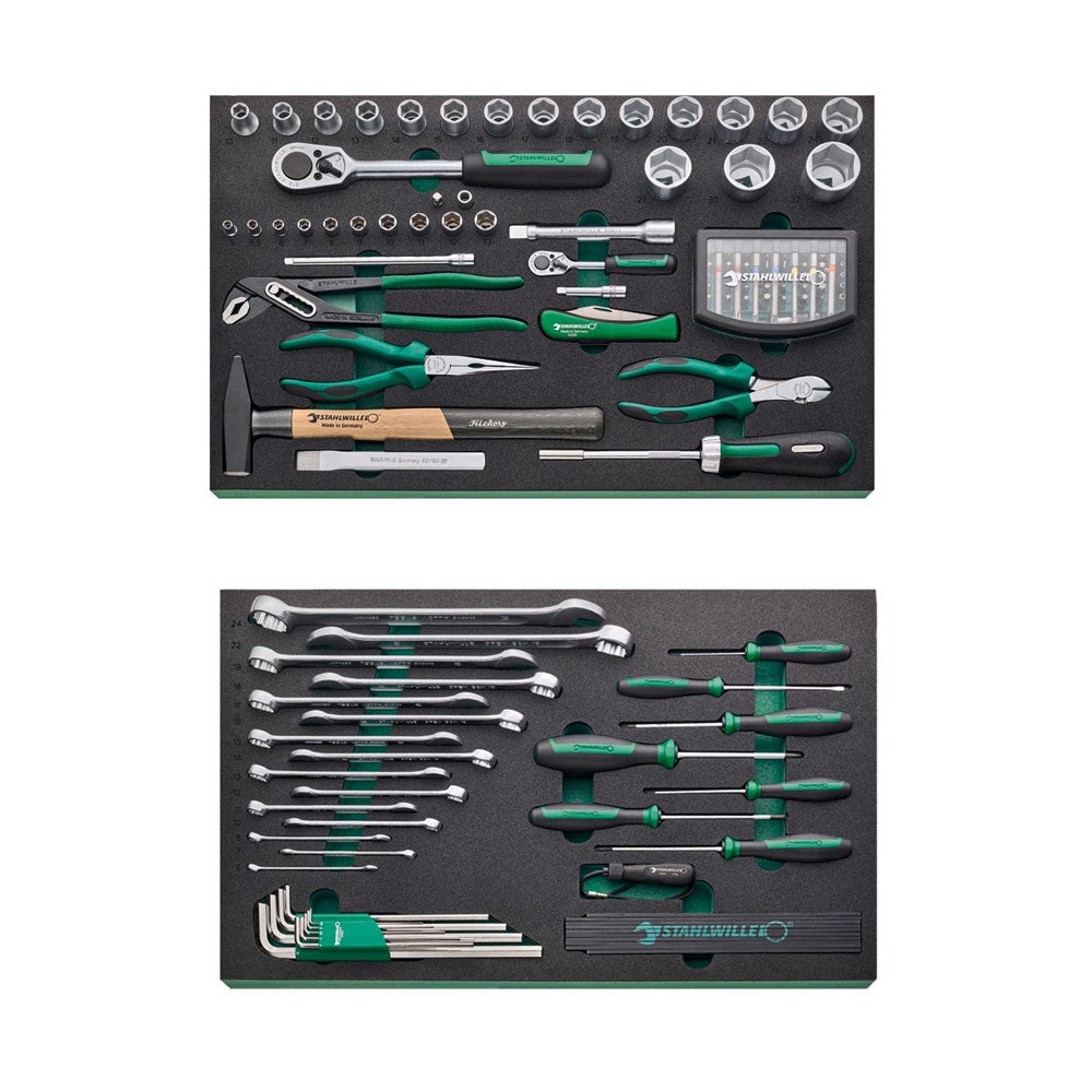 Stahlwille - Toolset W/ Tts93 Tool Trolley - 130 Piece - Series 93