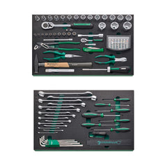 Stahlwille - Toolset W/ Tts93 Tool Trolley - 130 Piece - Series 93