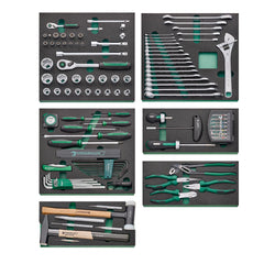 Stahlwille - Quick Release Toolset W/ Tts93 Tool Trolley - 157 Piece - Series 93