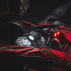Coast - RL10R Rechargeable Dual Colour LED Headlamp with Red Rear Lighting - 750 Lumens