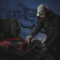 Coast - RL10R Rechargeable Dual Colour LED Headlamp with Red Rear Lighting - 750 Lumens