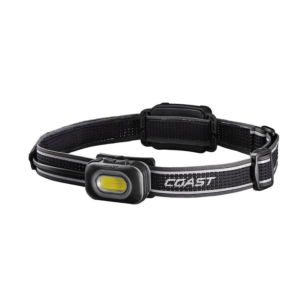 Coast - RL10R Rechargeable Dual Colour LED Headlamp with Red Rear Lighting - 750 Lumens