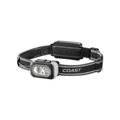Coast - RL20RB Rechargeable Tri Colour LED Headlamp with Red Rear Lighting + Booster Battery - 1000 Lumens