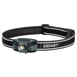 Coast - Coast Led Headlamp With Tri-Colour & Twist Focus - 137m Turbo Beam - 800 Lumen - Max 10Hr | COAFLX40R | 811814