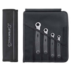 Stahlwille - 4-Piece Fastratch Ratchet Spanner Set in Textile Case (8-14mm - Series 240 | SW240/4 - 96411003