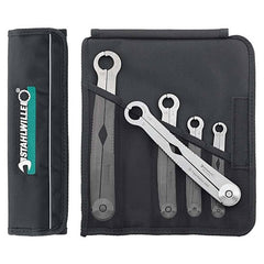 Stahlwille - 5-Piece Fastratch Ratchet Spanner Set in Textile Case (10-19mm - Series 240 | SW240/5 - 96411005
