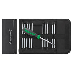 Stahlwille - 11-Piece (22 Tips) Reversible Screwdriver Set in Textile Case - Series 4798 | SW4798 - 96479803