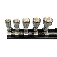 Koken - 1/4" Drive Z-series Nut Grip Universal Socket (8-14mm) 5 Piece Set | KORS2441MZ/5
