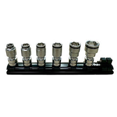 Koken - 3/8" Drive Z-series Nut Grip Universal Socket (8-17mm) 6 Piece Set | KORS3441MZ/6