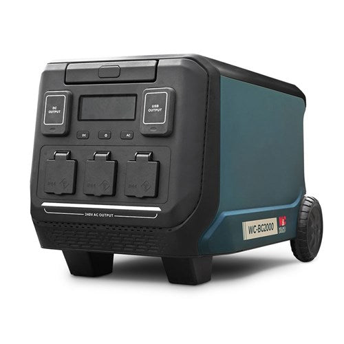 Welling & Crossley Portable Power Station 2,000W 1,843Wh