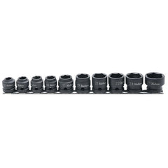 Koken - 1/2" Drive 6 Point Metric Impact Socket Set On Rail 10 Piece | KORS14401MS/10