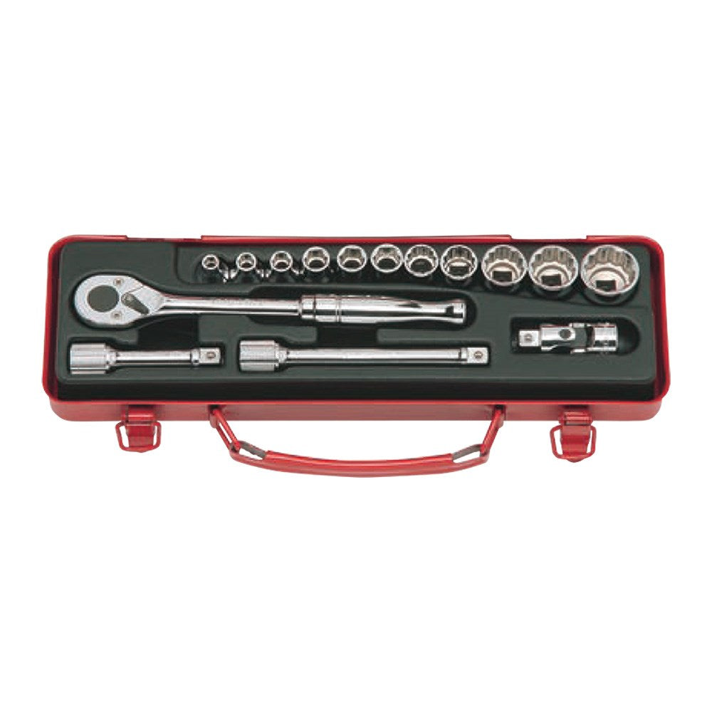 Koken - 3/8" Drive Metric Socket Set 15 Piece