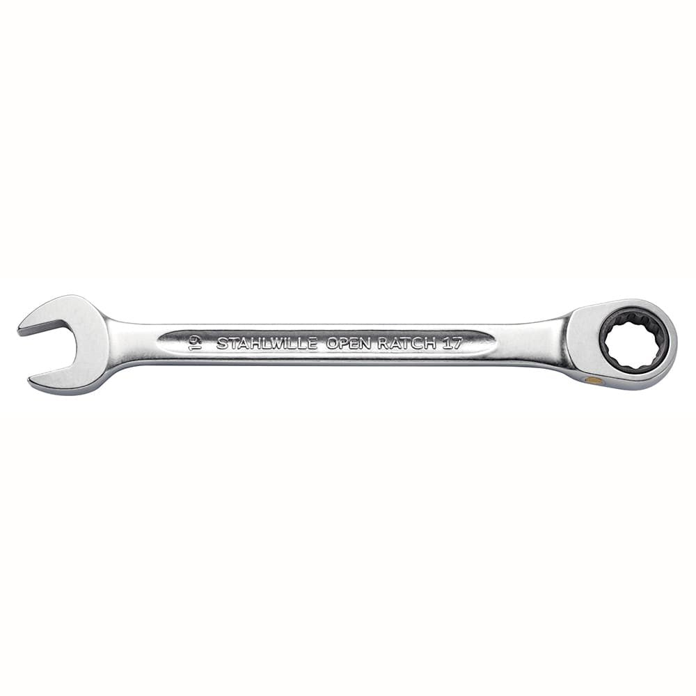 Stahlwille - 17mm Reversible Combination Ratchet Spanner - Series 17