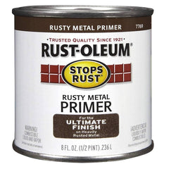 Rust-Oleum - Stops Rust Rusty Metal Flat Red - Quart 946ml | 7769502