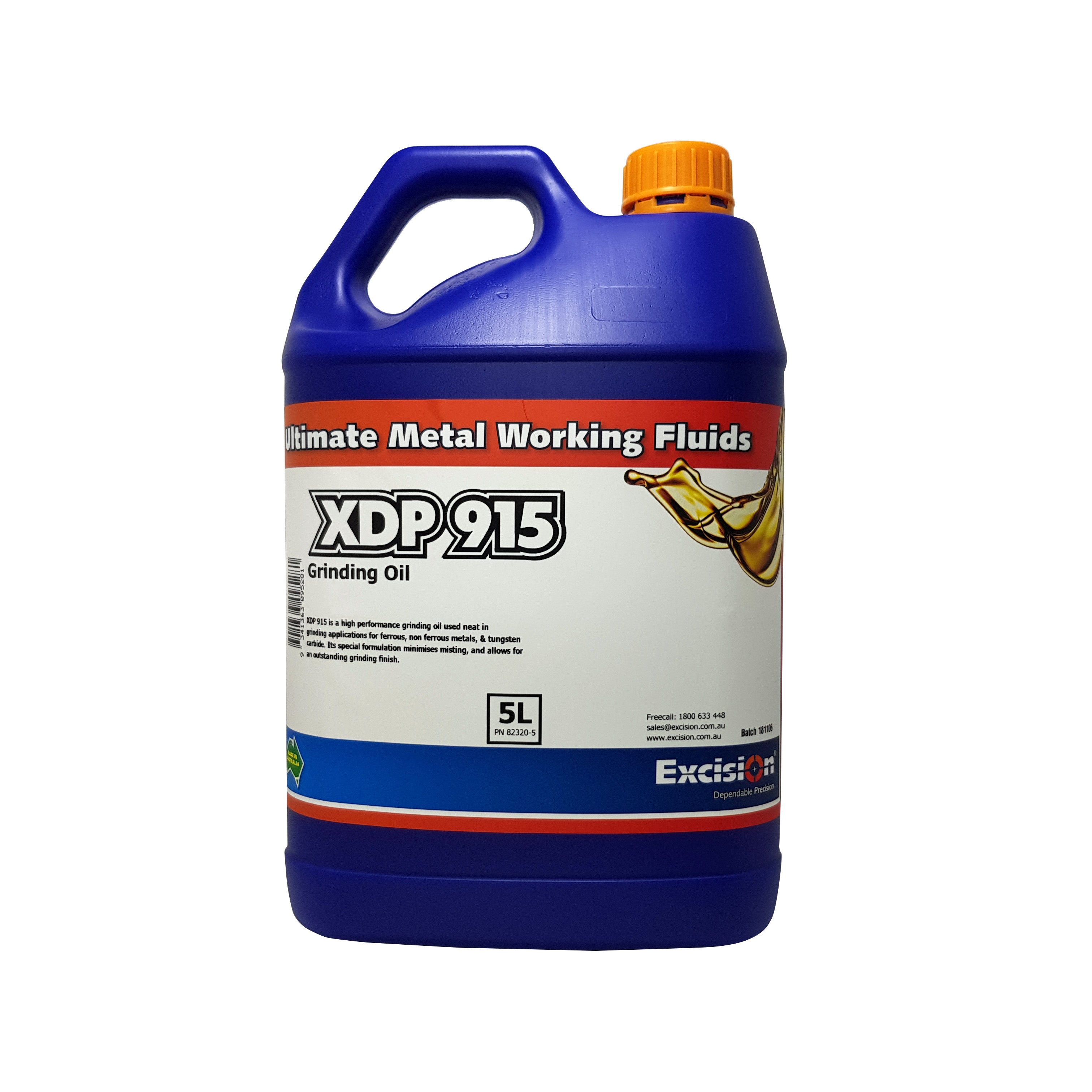 Excision - XDP915 Grinding Oil - 5 Litres | 82320-5