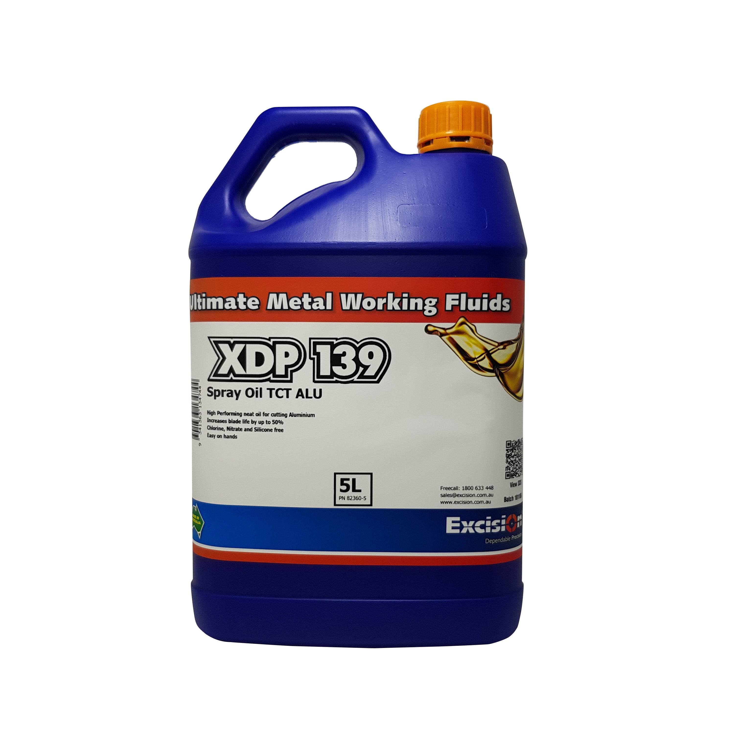Excision - XDP139 Spray Oil TCT Alu - 5 Litre | 82360-5