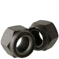 BBI - 5/16"-24 - Imperial Grade C Nylon Insert Locknut Phosphate & Oil UNF | 828140
